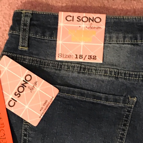 CI SONO Jean Shorts! BRAND NEW!! - Picture 3 of 8